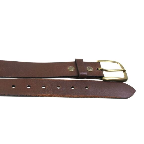 Levi's SADDLE BROWN REAL LEATHER 1 1/8"Wd CASUAL DRESS MEN'S BELT Sz 36/90 (15M - Picture 11 of 12